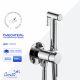Гигиенический душ со смесителем Ceruttispa БРАЙС SH (BRAIES SH) CT12119 хром