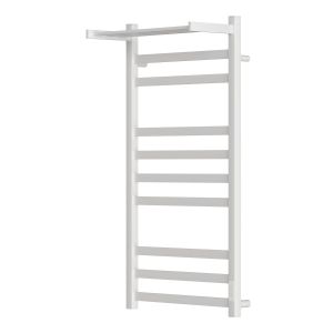 Полотенцесушитель электрический APEXTERMO Terra TR01104WM 1000x400 с полкой белый матовый