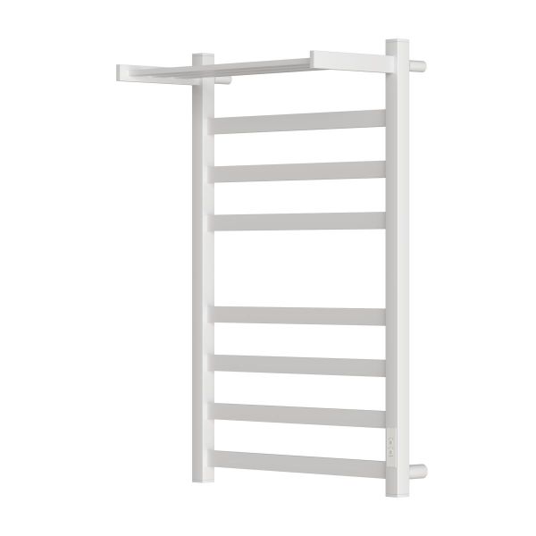 Полотенцесушитель электрический APEXTERMO Terra TR01184WM 800x400 с полкой белый матовый