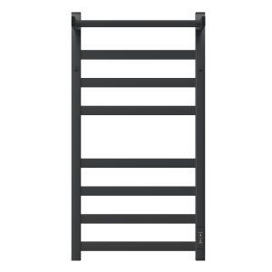 Полотенцесушитель электрический APEXTERMO Terra TR11184GF 800x400 с крючками и полкой графит металлик