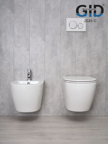 Унитаз подвесной Gid Tr2122 62234Y белый 51x36x36