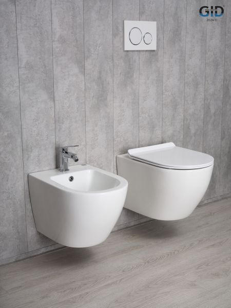 Унитаз подвесной Gid Tr2122b 62256Y белый 53.5x36x35