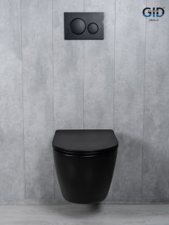 Унитаз подвесной Tornado Gid Tr2122TF-Bm 62261Y черный матовый 49x36x36 Унитаз подвесной Tornado Gid Tr2122TF-Bm 62261Y черный матовый 49x36x36