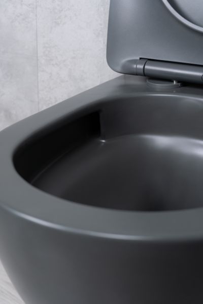 Унитаз подвесной Tornado Gid Tr2122TF-Dgm 62260Y серый матовый 49x36x36