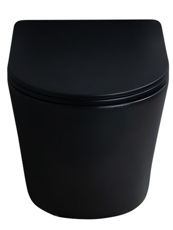 Унитаз подвесной Gid Tr2130bm 62205Y черный матовый 48x36.5x36