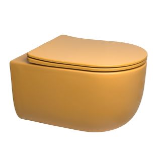 Унитаз подвесной Gid 62308Y оранжевый