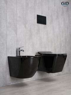 Унитаз подвесной Gid Tr2144BL 62224Y черная глянцевая 52x36x33.5 Унитаз подвесной Gid Tr2144BL 62224Y черная глянцевая 52x36x33.5