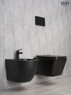 Унитаз подвесной Gid Tr2144Bm 62225Y черный матовый 52x36x33.5 Унитаз подвесной Gid Tr2144Bm 62225Y черный матовый 52x36x33.5