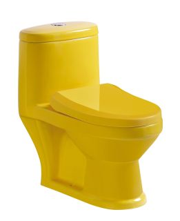 Напольный детский унитаз желтый Gid Tr2192y