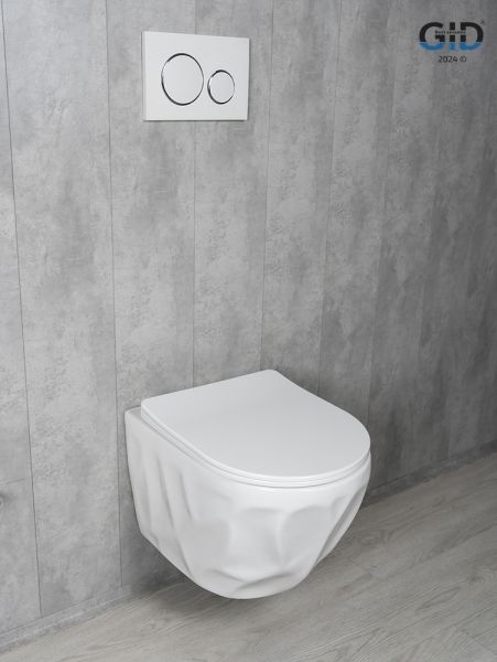 Унитаз подвесной Tornado Gid Tr2196TFX 62263Y белый 49x35.5x34