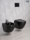 Унитаз подвесной Gid Tr2198-18 62204Y черная глянцевая 49x36x35.5