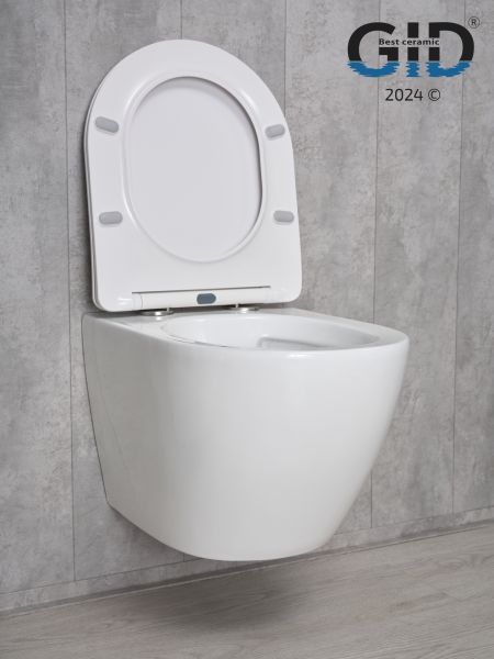 Унитаз подвесной Gid Tr2198 61107Y белый 49x36x35.5
