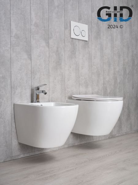 Унитаз подвесной Gid Tr2198 61107Y белый 49x36x35.5