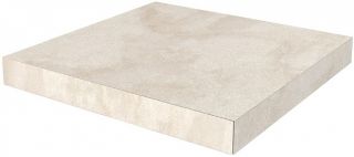 Ступень Kerama Marazzi DL500620R\GCA угловая клееная Роверелла бежевый светлый 33x33x0,9