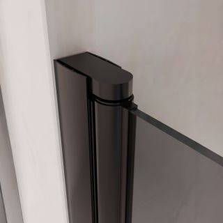 Душевая дверь RGW PA-03B NEW 54080309-34 90 см профиль чёрный стекло тонированное