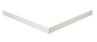 Экран алюминиевый (белый) для поддона CEZARES TRAY-AS-AH-120/70-100-SCR