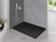 Душевой поддон из искусственного мрамора CEZARES TRAY-AS-AH-120/90-30-NERO черный