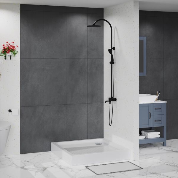 Акриловый поддон BelBagno TRAY-BB-A-100-15-W белый Акриловый поддон BelBagno TRAY-BB-A-100-15-W белый