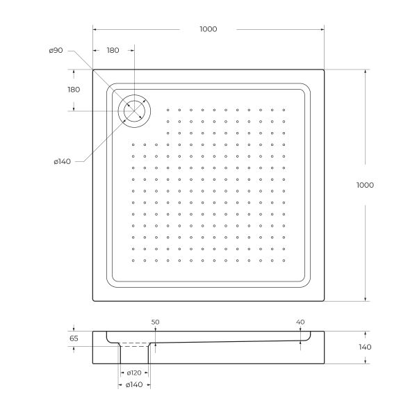 Акриловый поддон BelBagno TRAY-BB-A-100-15-W белый Акриловый поддон BelBagno TRAY-BB-A-100-15-W белый