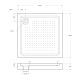 Акриловый поддон BelBagno TRAY-BB-A-100-15-W белый Акриловый поддон BelBagno TRAY-BB-A-100-15-W белый