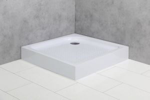 Душевой акриловый поддон 85см, белый BelBagno TRAY-BB-A-85-15-W