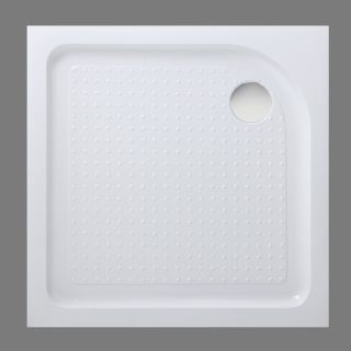 Душевой акриловый поддон 80см, белый BelBagno TRAY-BB-A-80-15-W