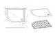 Поддон Cezares TRAY-M-RH-120/90-550-35-W-R