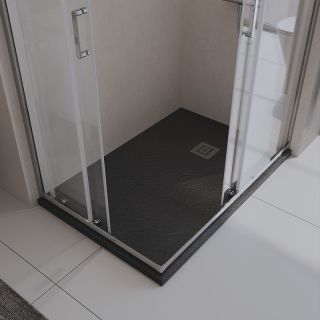 Душевой поддон BelBagno из литьевого мрамора 120x80 см TRAY-MR-UNO-AH-120/80-35-NERO черный