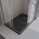 Душевой поддон BelBagno из литьевого мрамора 120x80 см TRAY-MR-UNO-AH-120/80-35-NERO черный