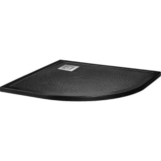 Душевой поддон BelBagno из литьевого мрамора 90x90 см TRAY-MR-UNO-R-90-550-35-NERO черный