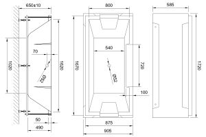 Акриловая ванна Royal Bath Triumph 170x87см белый RB665101K