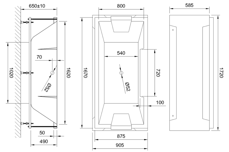 Акриловая ванна Royal Bath Triumph 170x87см белый RB665101K