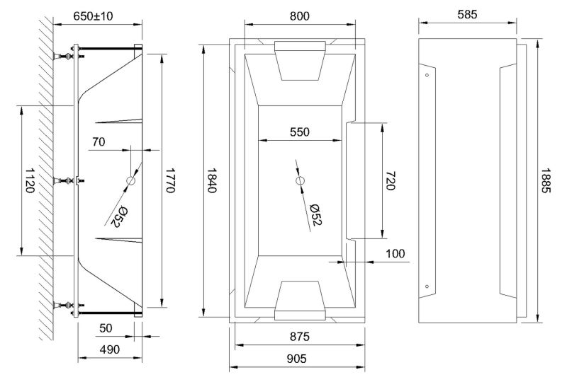 Акриловая ванна Royal Bath Triumph 185x87см белый RB665102K