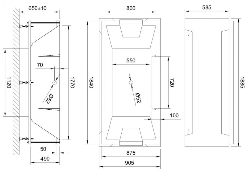 Гидромассажная ванна Royal Bath Triumph De Luxe 185x87см белый RB665102DL