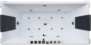 Гидромассажная ванна Royal Bath Triumph De Luxe 172x87см белый RB665101DL