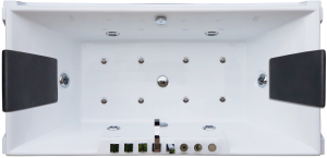 Гидромассажная ванна Royal Bath Triumph De Luxe 185x87см белый RB665102DL