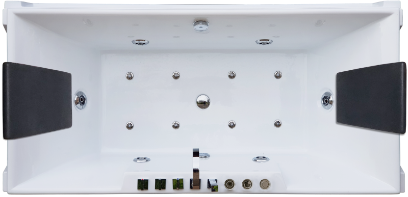 Гидромассажная ванна Royal Bath Triumph De Luxe 185x87см белый RB665102DL