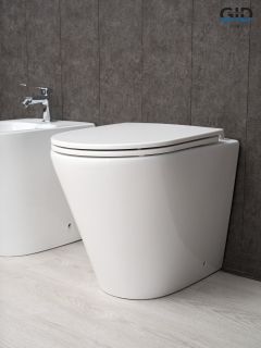 Унитаз приставной Gid TRS-263 62211Y белый 52x36x41 Унитаз приставной Gid TRS-263 62211Y белый 52x36x41