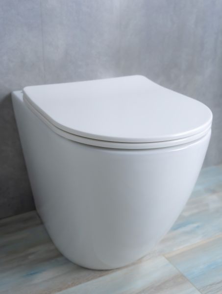 Унитаз приставной Gid TRS-269 62213Y белый 56x36.5x42