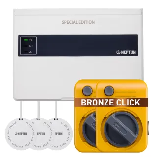 Комплект Neptun Special Edition Base PRO 1419603 проводной краны 3/4 Bronze Click