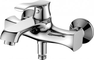 Смеситель для ванны и душа, хром Trula BelBagno TRU-VASM-CRM
