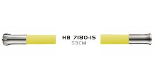 Гибкий излив для кухонного смесителя Haiba HB7180-15 жёлтый Гибкий излив для кухонного смесителя Haiba HB7180-15 жёлтый