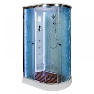 Душевая кабина Deto ЕМ1511 L LED с гм. 110х80х220 см Душевая кабина Deto ЕМ1511 L LED с гм. 110х80х220 см
