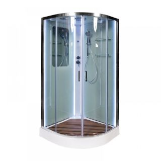 Душевая кабина Deto А01 LED 100х100х220 см Душевая кабина Deto А01 LED 100х100х220 см