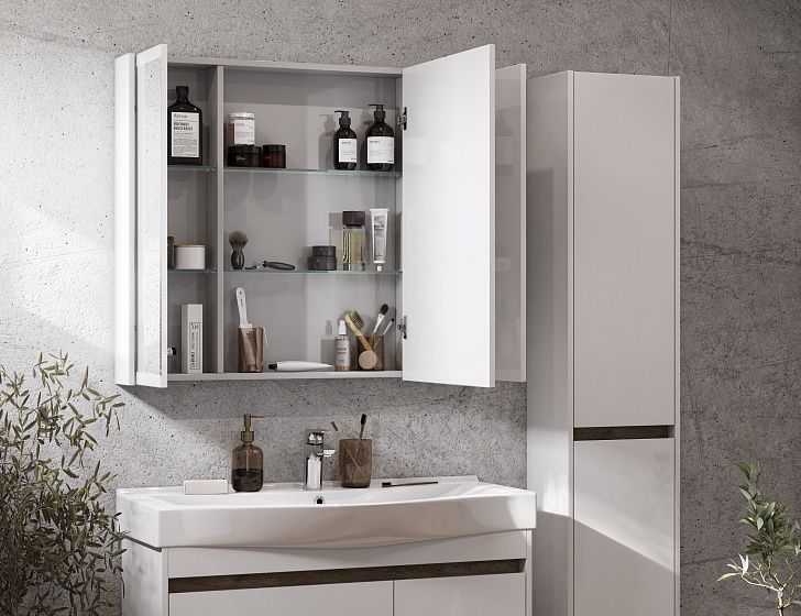 Шкаф-колонна Акватон Нортон 1A249403NT01R белый Шкаф-колонна Акватон Нортон 1A249403NT01R белый