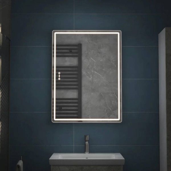 Зеркальный шкаф с подсветкой Vigo Geometry 301 60 см