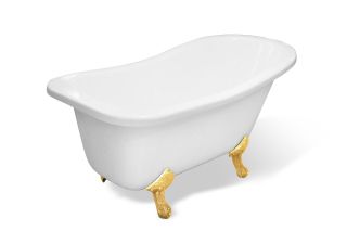 Ванна из литьевого мрамора Эстет Carskaya silk ФР-00014625 150x73см белый матовый Ванна из литьевого мрамора Эстет Carskaya silk ФР-00014625 150x73см белый матовый