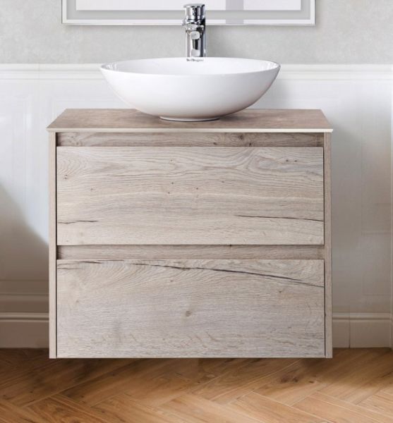 Тумба под раковину BelBagno подвесная 60x50см Rovere Galifax Bianco KRAFT-600-2C-SO-RGB