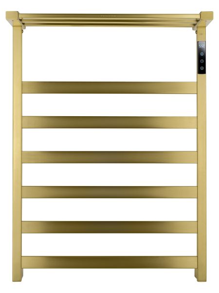 Полотенцесушитель электрический Wonzon & Woghand Frankfurt WW-A1026-BG 48x64 см брашированное золото