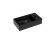 Раковина подвесная Ceramicanova Элемент (Element) CN6051LMB 41 см чёрный матовый